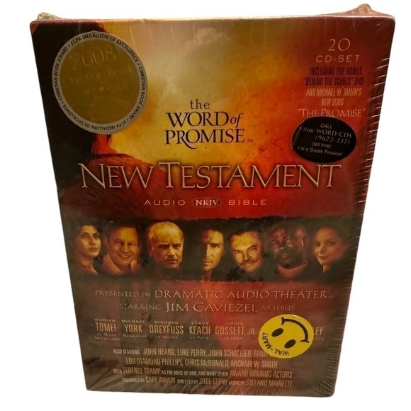 The Word of Promise NKJV New Testament Audio Bible 20 CD Set - Picture 1 of 4